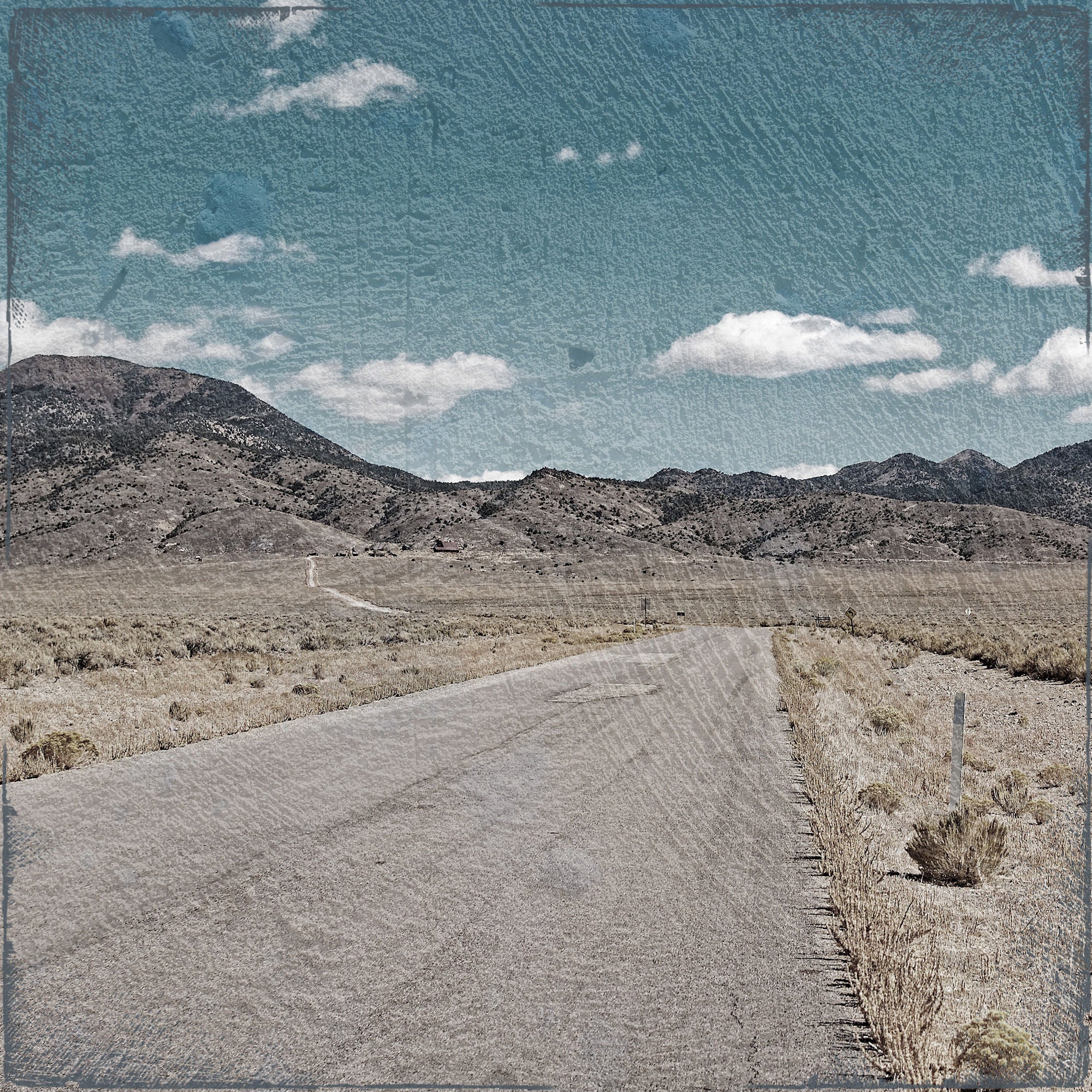 Road Trip Route 66 Collection Open Road Oasis 12 x 12 Double-Sided Scrapbook Paper by SSC Designs