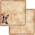 Dog Breeds Collection Rat Terrier 12 x 12 Double-Sided Scrapbook Paper by SSC Designs