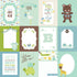 Sweet Baby Boy Collection 3x4 Journaling Cards 12 x 12 Double-Sided Scrapbook Paper by Echo Park Paper