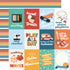 Summer Break Scrapbook Paper & Sticker Collection Kit by Echo Park Paper - 13 Pieces