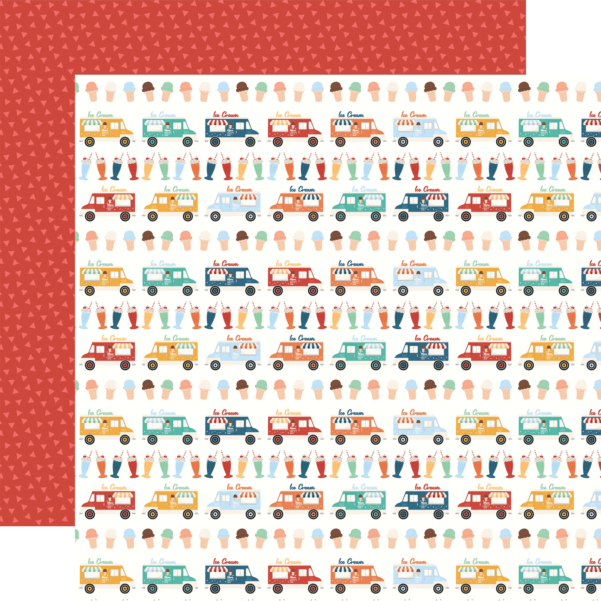 Summer Break Scrapbook Paper & Sticker Collection Kit by Echo Park Paper - 13 Pieces