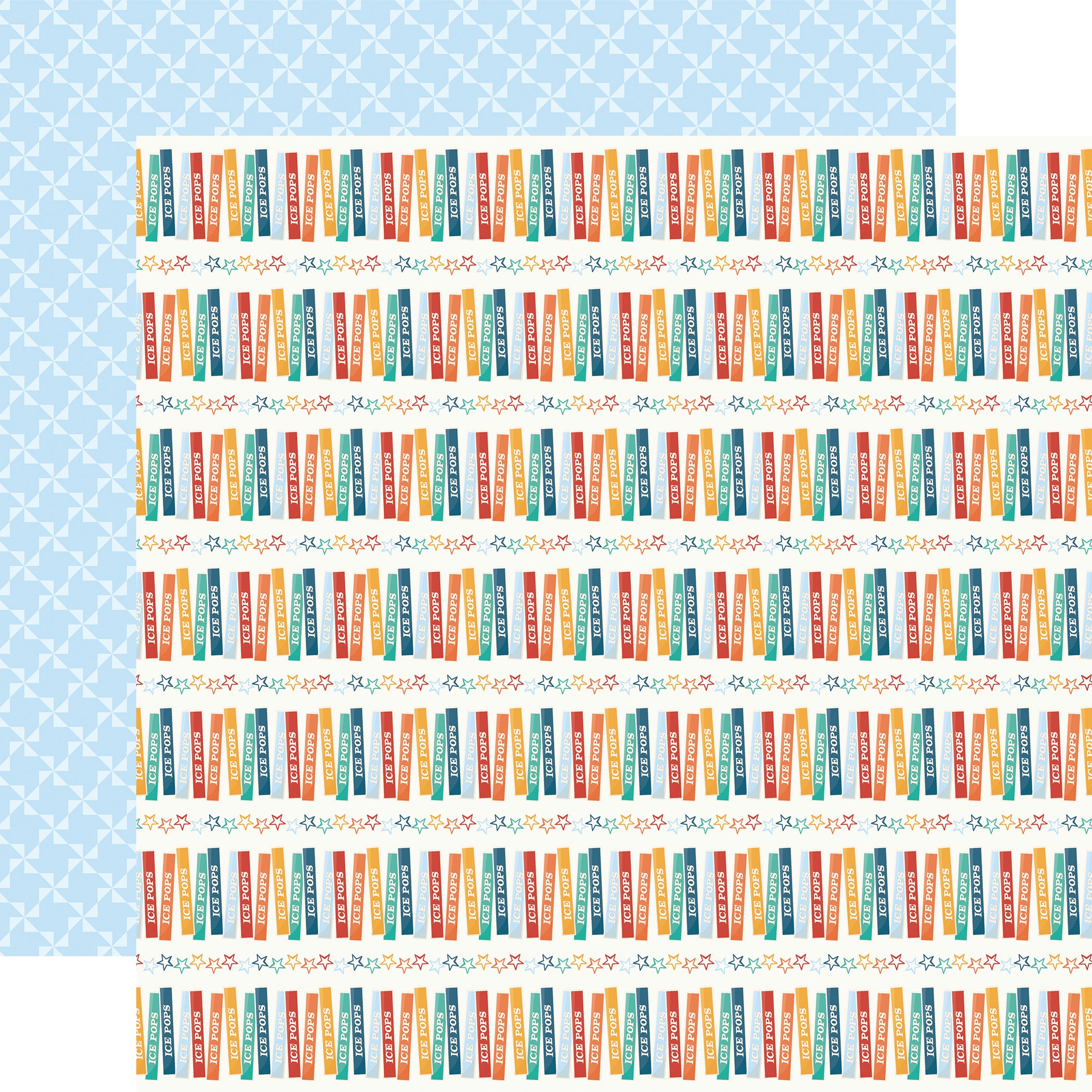 Summer Break Scrapbook Paper & Sticker Collection Kit by Echo Park Paper - 13 Pieces