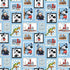 Steamboat Willie Collection Steamboat Stamps 12 x 12 Double-Sided Scrapbook Paper by SSC Designs