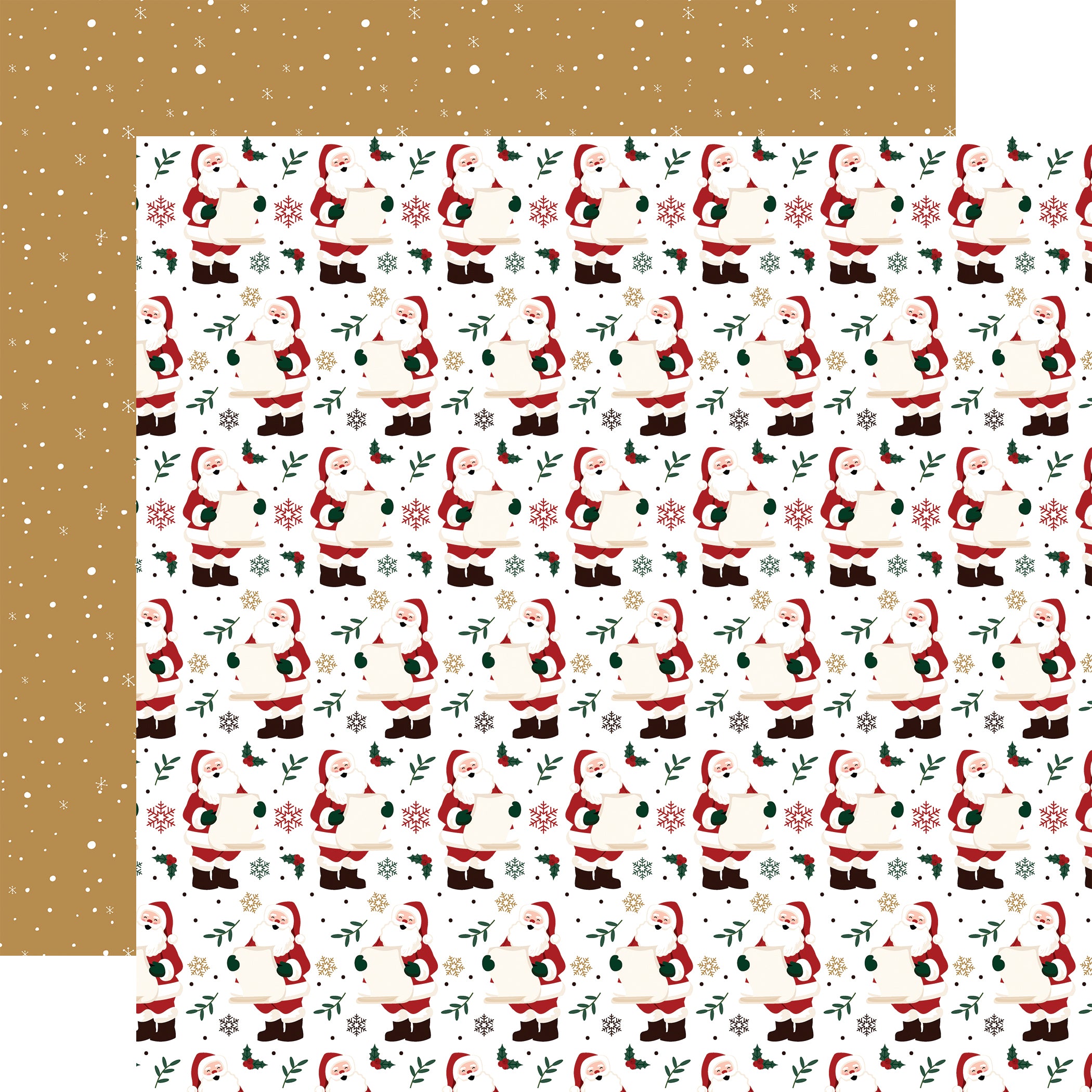Santa Claus Paper & Sticker Collection Kit by Echo Park Paper - 13 Pieces