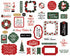 Santa Claus Collection Ephemera Scrapbook Embellishments by Echo Park Paper