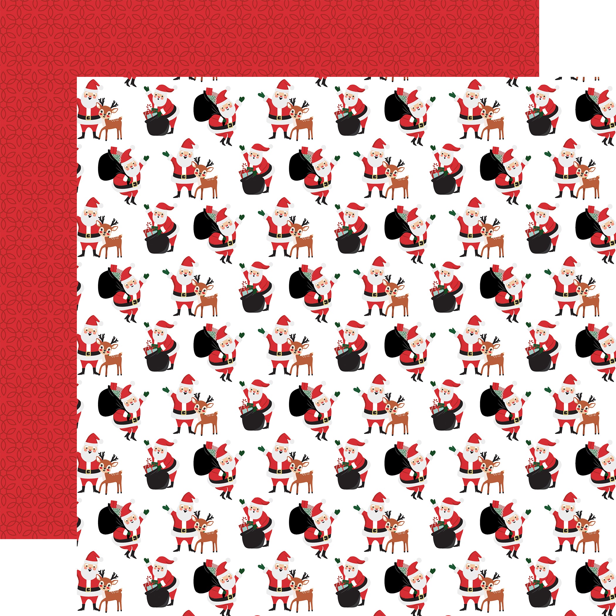 Christmas Express Paper & Sticker Collection Kit by Echo Park Paper - 13 Pieces