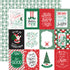 Christmas Express Paper & Sticker Collection Kit by Echo Park Paper - 13 Pieces