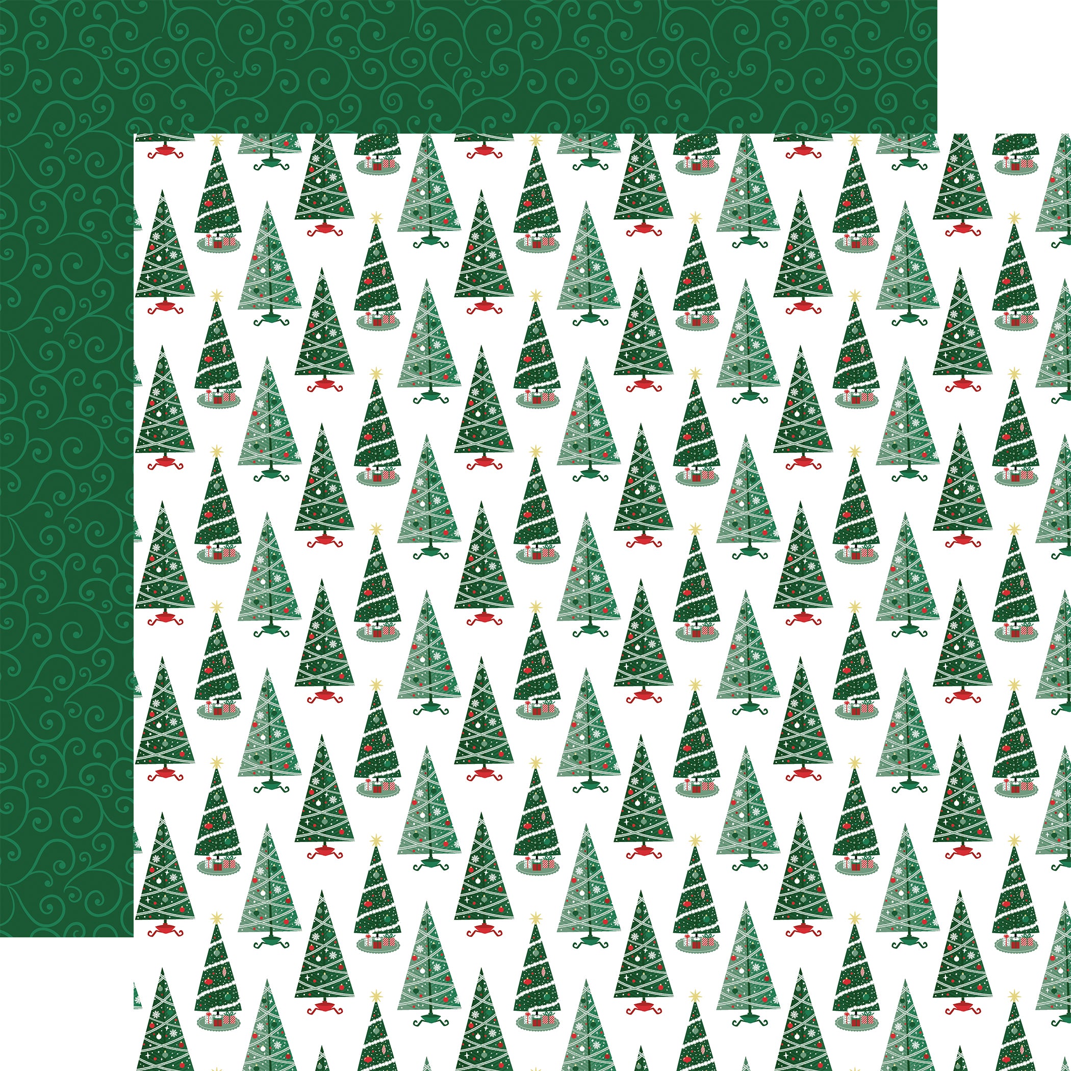 Christmas Express Paper & Sticker Collection Kit by Echo Park Paper - 13 Pieces