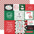 Christmas Express Paper & Sticker Collection Kit by Echo Park Paper - 13 Pieces