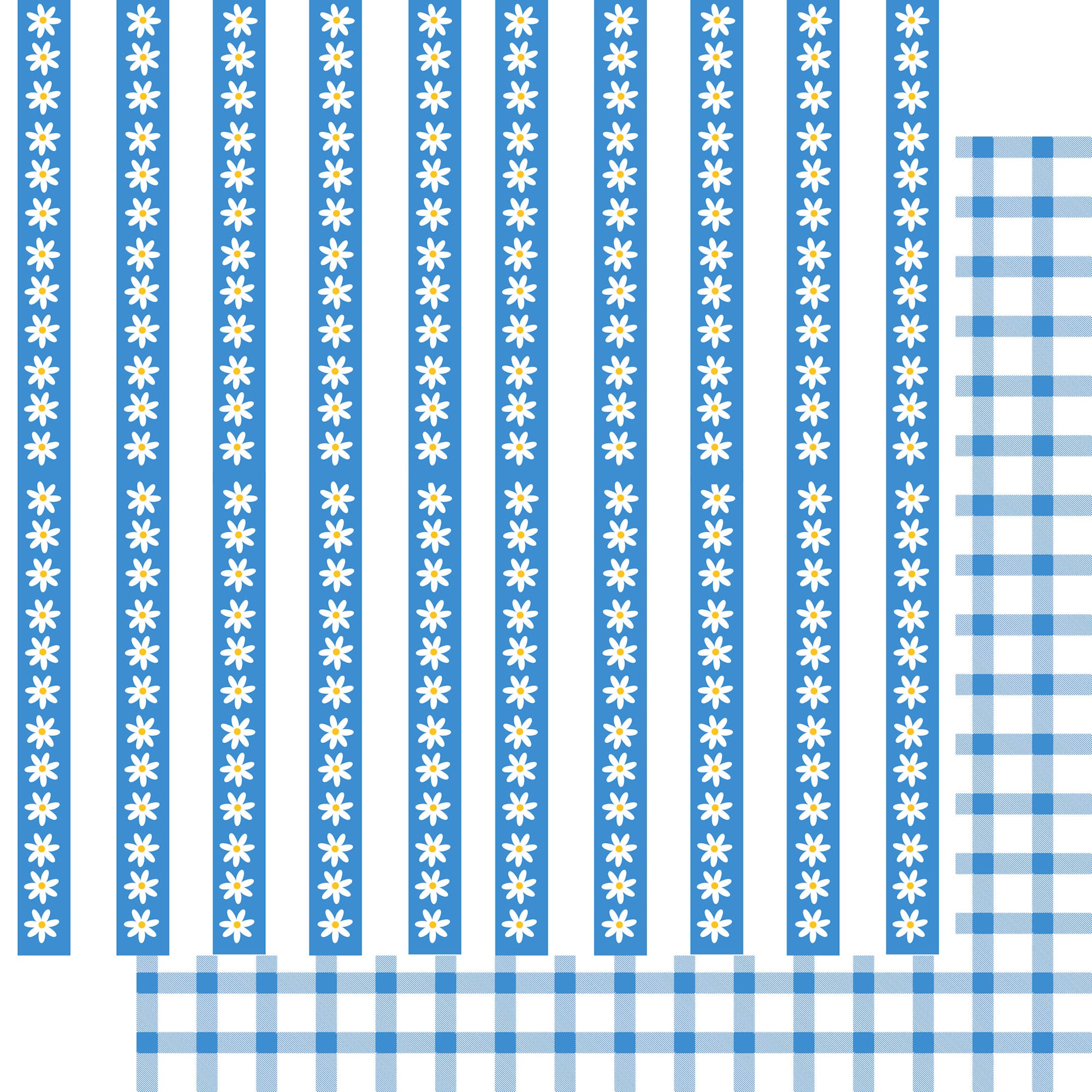 Earning My Badges Collection My Daisy 12 x 12 Double-Sided Scrapbook Paper by SSC Designs