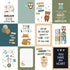 Special Delivery Baby Boy Collection 3x4 Journaling Cards 12 x 12 Double-Sided Scrapbook Paper by Echo Park Paper