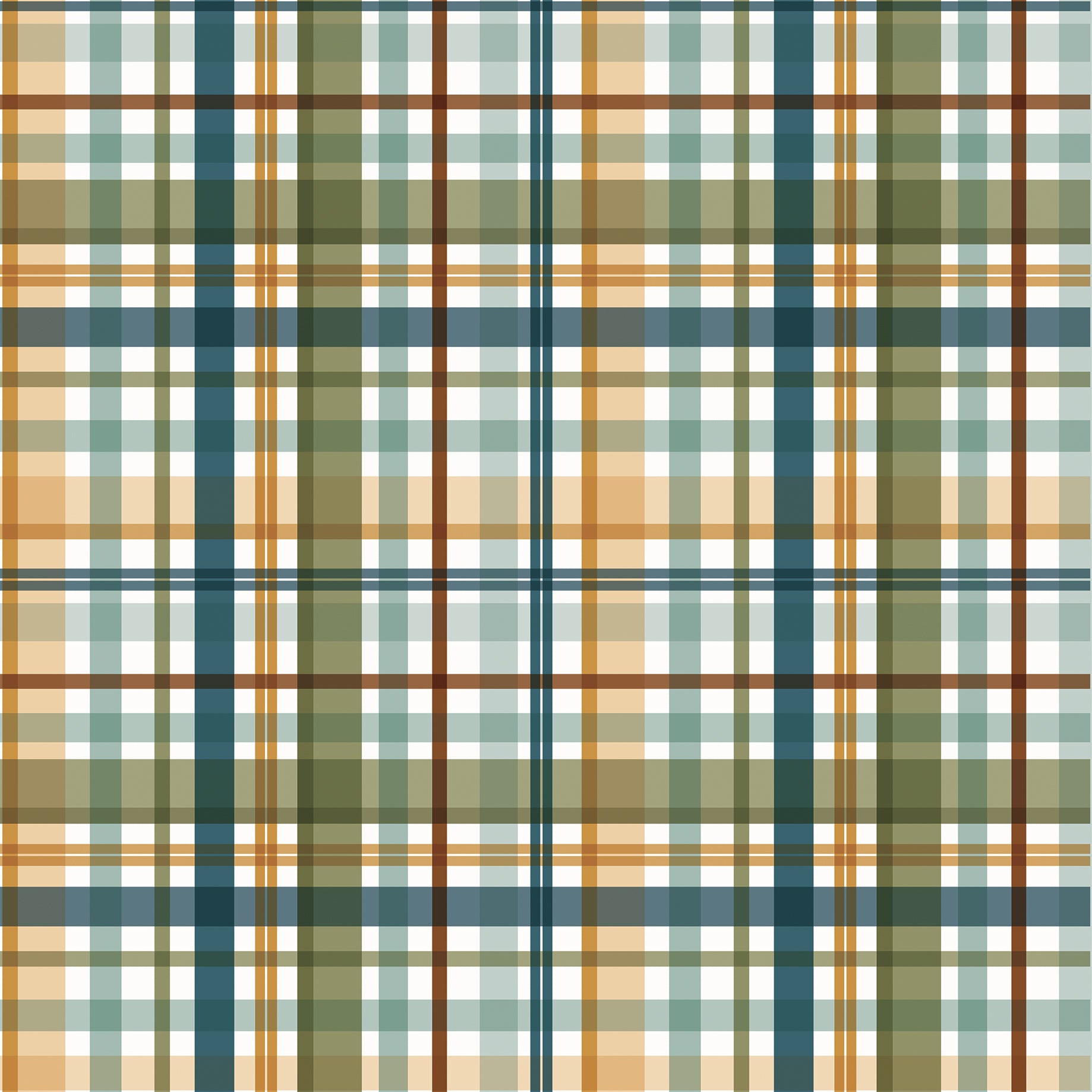 Special Delivery Baby Boy Collection Loved Boy Plaid 12 x 12 Double-Sided Scrapbook Paper by Echo Park Paper