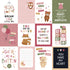 Special Delivery Baby Girl Collection 3 x 4 Journaling Cards 12 x 12 Double-Sided Scrapbook Paper by Echo Park Paper