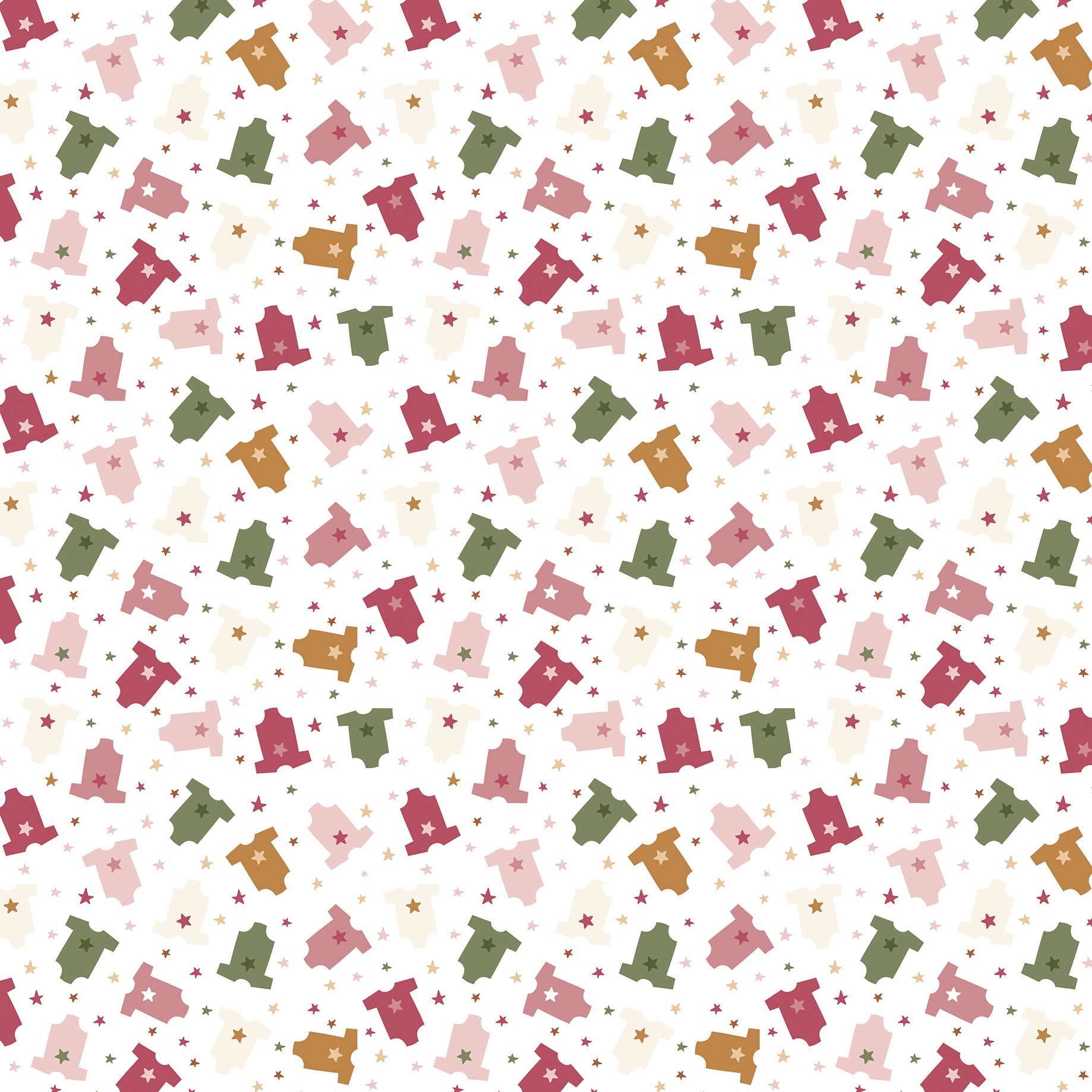 Special Delivery Baby Girl Collection Tiny Girl Clothes 12 x 12 Double-Sided Scrapbook Paper by Echo Park Paper