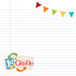 School Days Collection Second Grade 12 x 12 Double-Sided Scrapbook Paper by SSC Designs