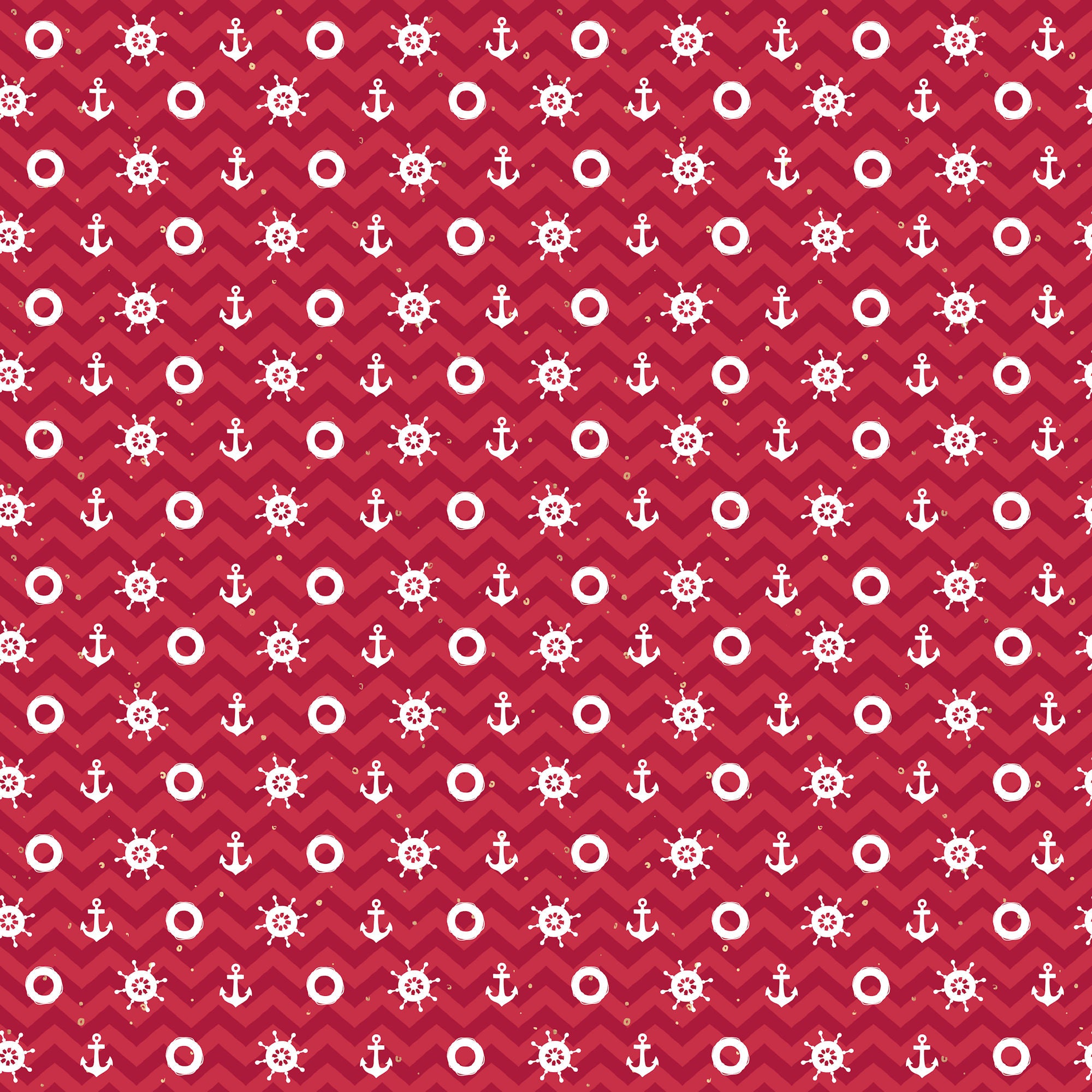 Nautical Summer Collection Sail Away 12 x 12 Double-Sided Scrapbook Paper by SSC Designs