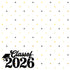 Celebration Collection Class of 2026 12 x 12 Double-Sided Scrapbook Paper by SSC Designs
