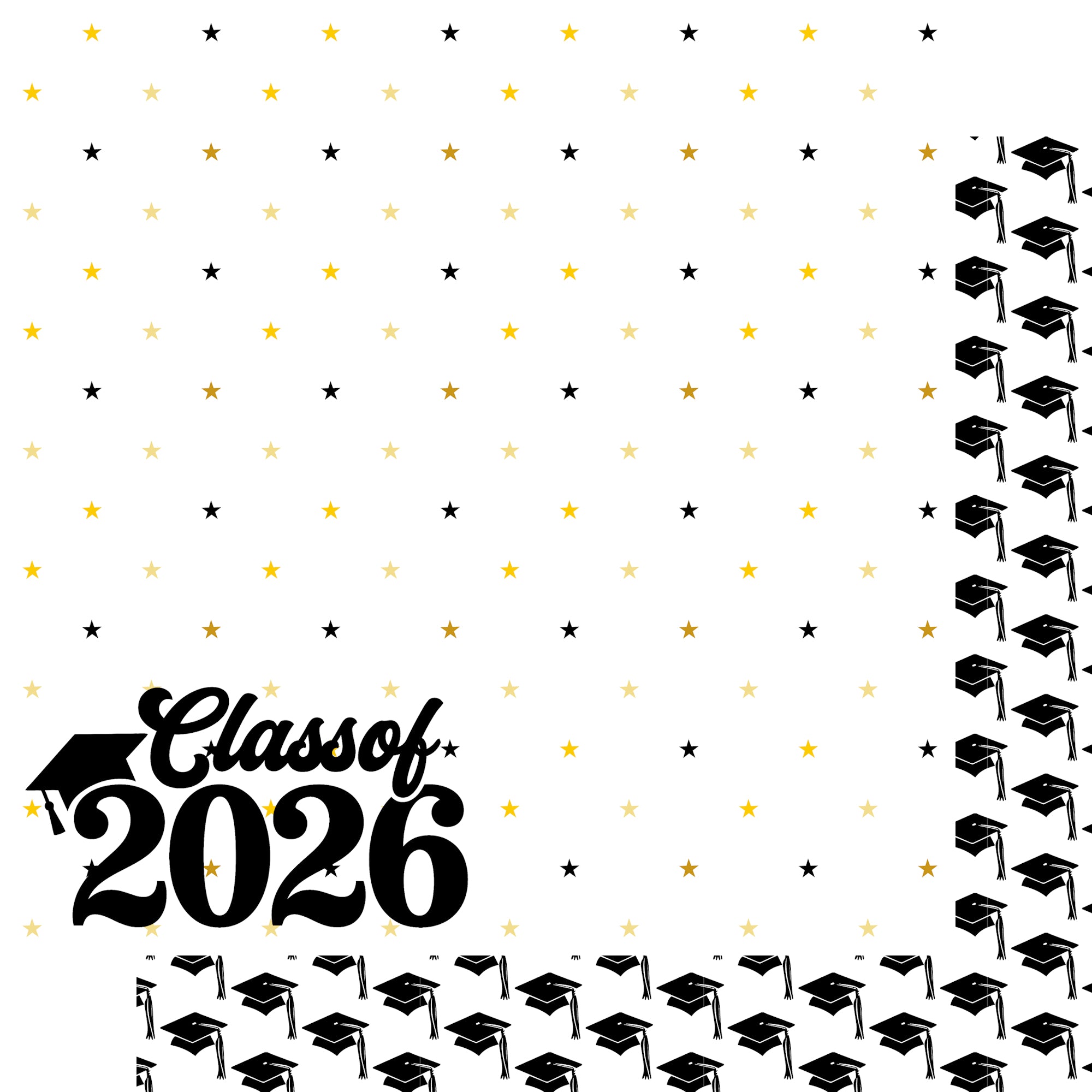 Celebration Collection Class of 2026 12 x 12 Double-Sided Scrapbook Paper by SSC Designs