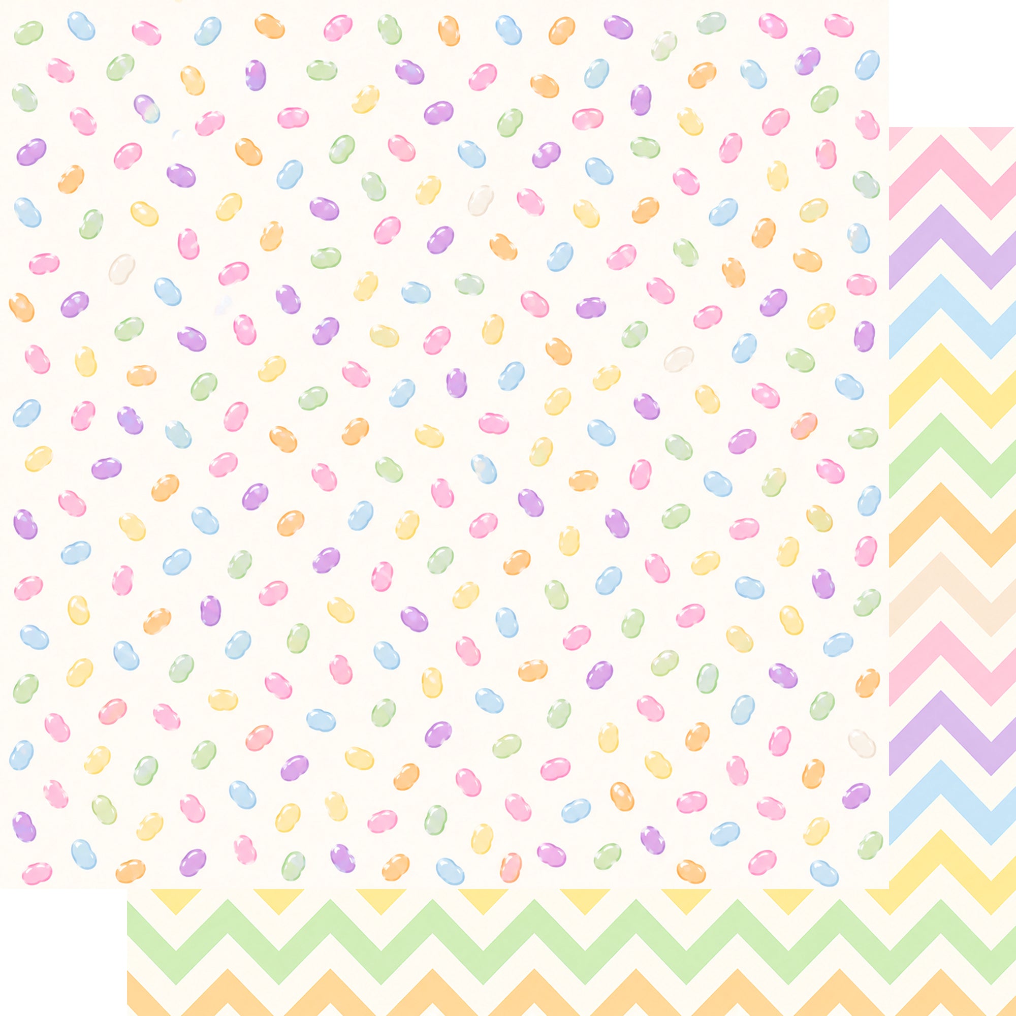 Easter Eggs 12 x 12 Double-Sided Scrapbook Paper by SSC Designs