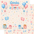 Gender Reveal Collection Gender Reveal 12 x 12 Double-Sided Scrapbook Paper by SSC Designs