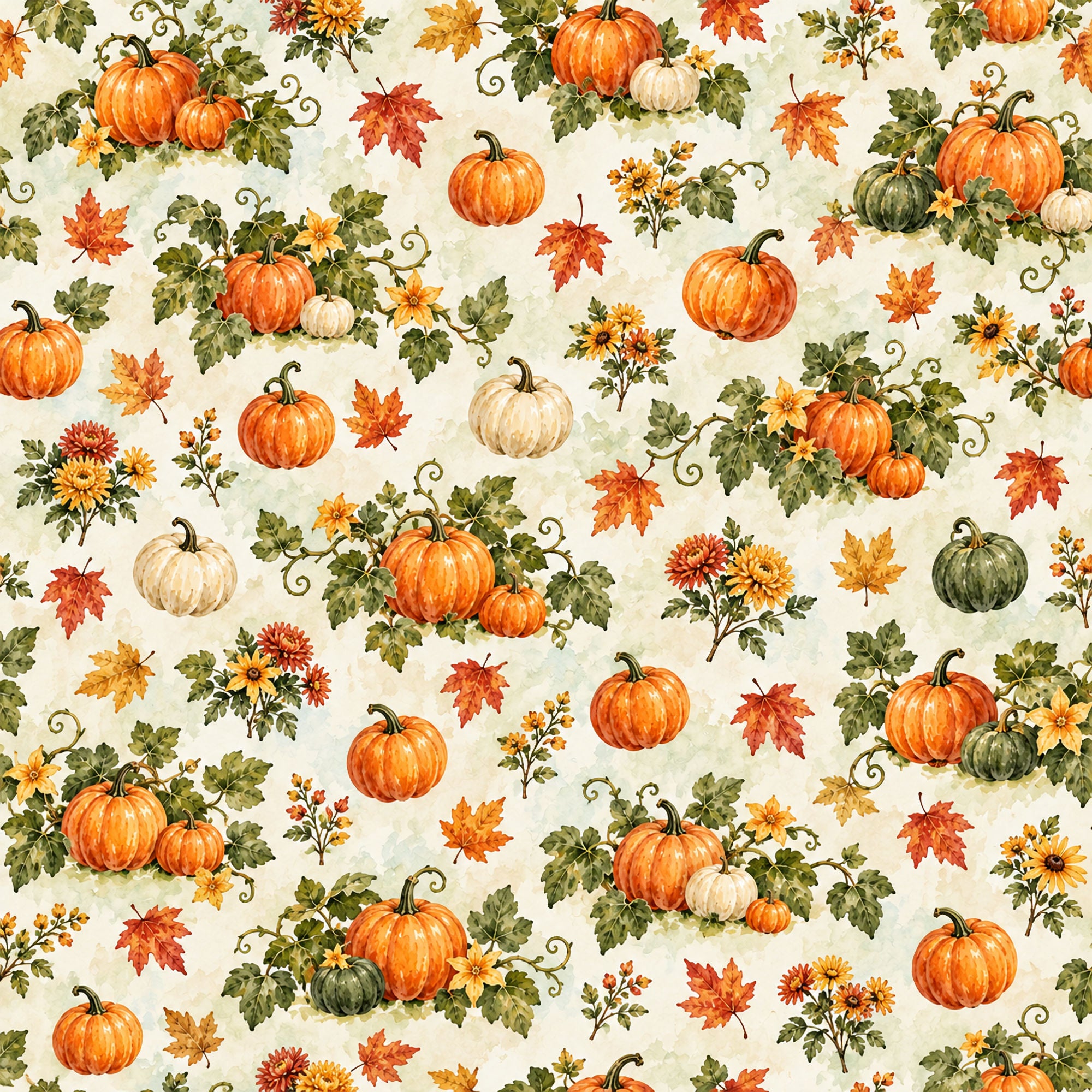 Just Fun Collection Pumpkin Picking 12 x 12 Double-Sided Scrapbook Paper by SSC Designs