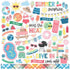 Sun Kissed Scrapbook Paper & Sticker Collection Kit by Echo Park Paper - 13 Pieces