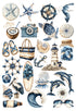 Saltwater Shores 12 x 12 Scrapbook Paper & Embellishment Kit by SSC Designs