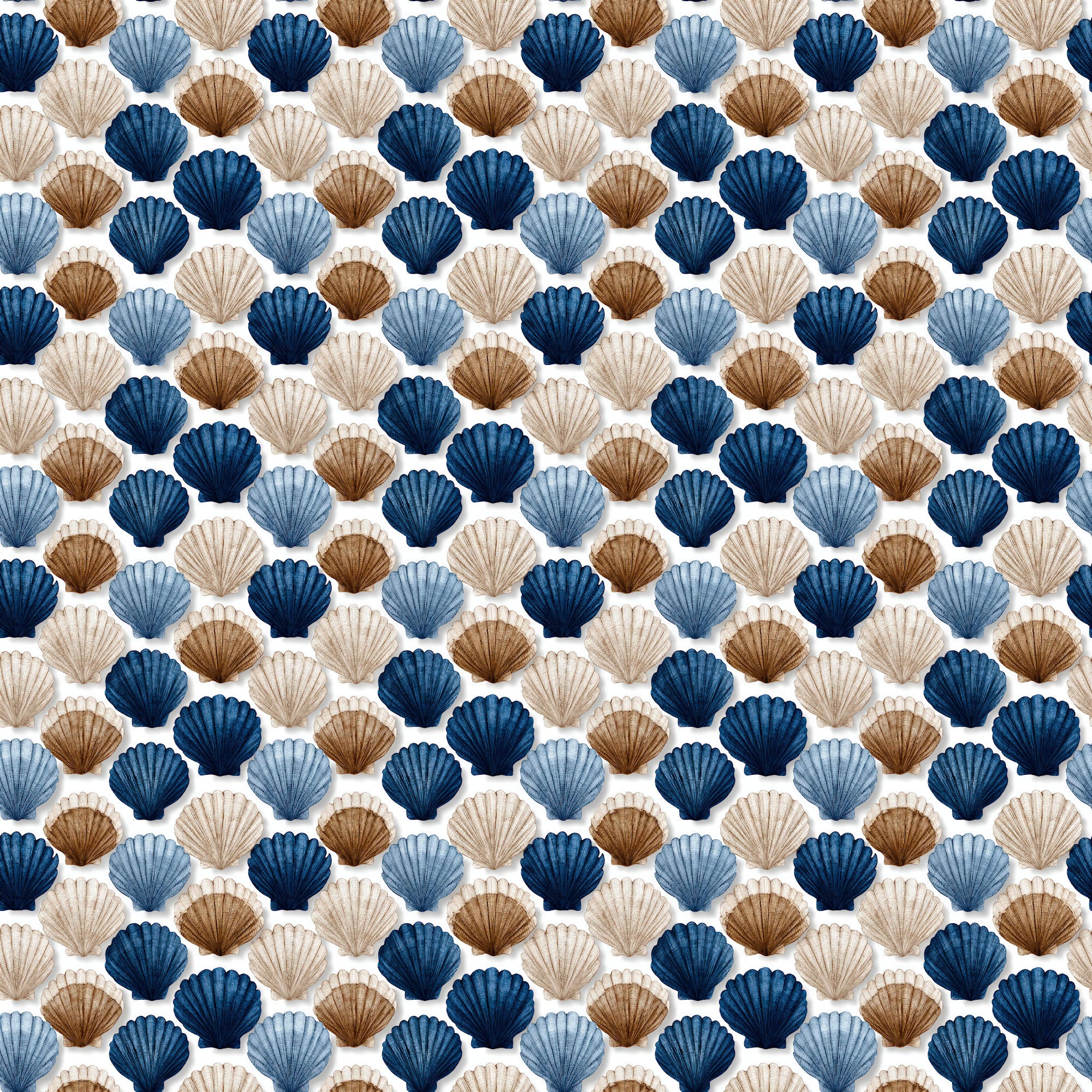 Saltwater Shores Collection Tides & Treasures 12 x 12 Double-Sided Scrapbook Paper by SSC Designs