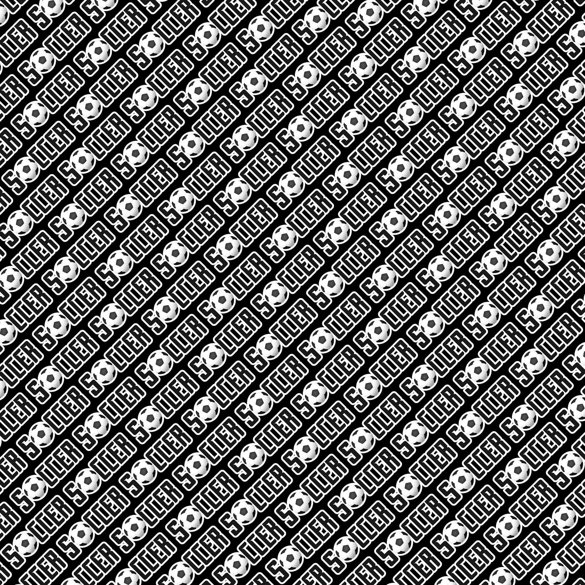 Soccer Season Collection Soccer Season 12 x 12 Double-Sided Scrapbook Paper by SSC Designs