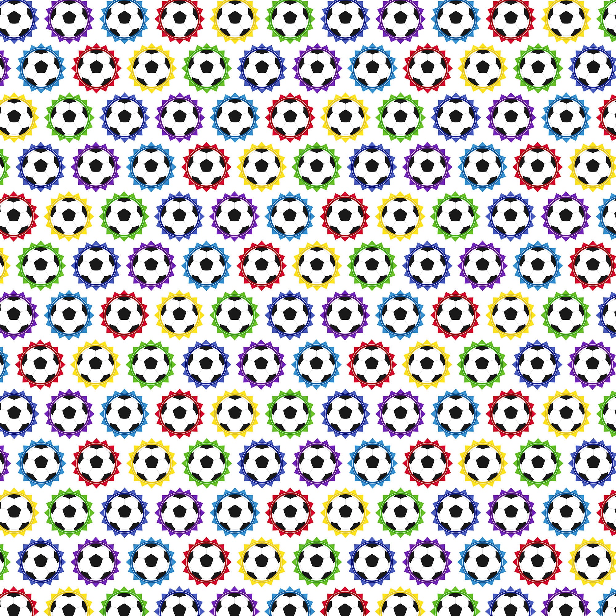 Soccer Season Collection Team Spirit 12 x 12 Double-Sided Scrapbook Paper by SSC Designs