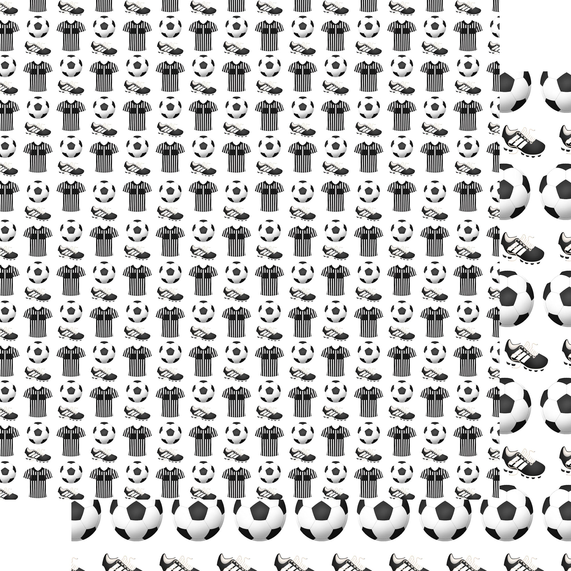 Soccer Season Collection Champion Circle 12 x 12 Double-Sided Scrapbook Paper by SSC Designs