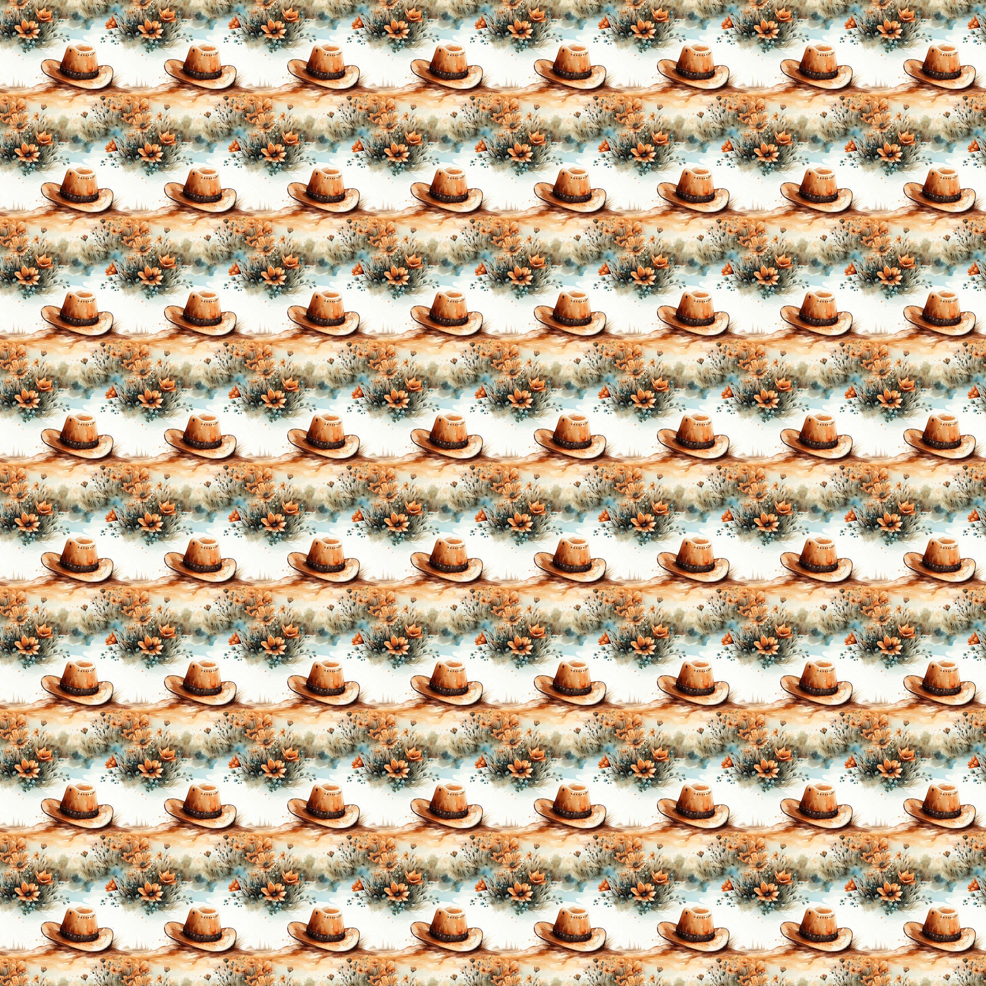 Fall Blessings Collection Cowboy Love 12 x 12 Double-Sided Scrapbook Paper by SSC Designs