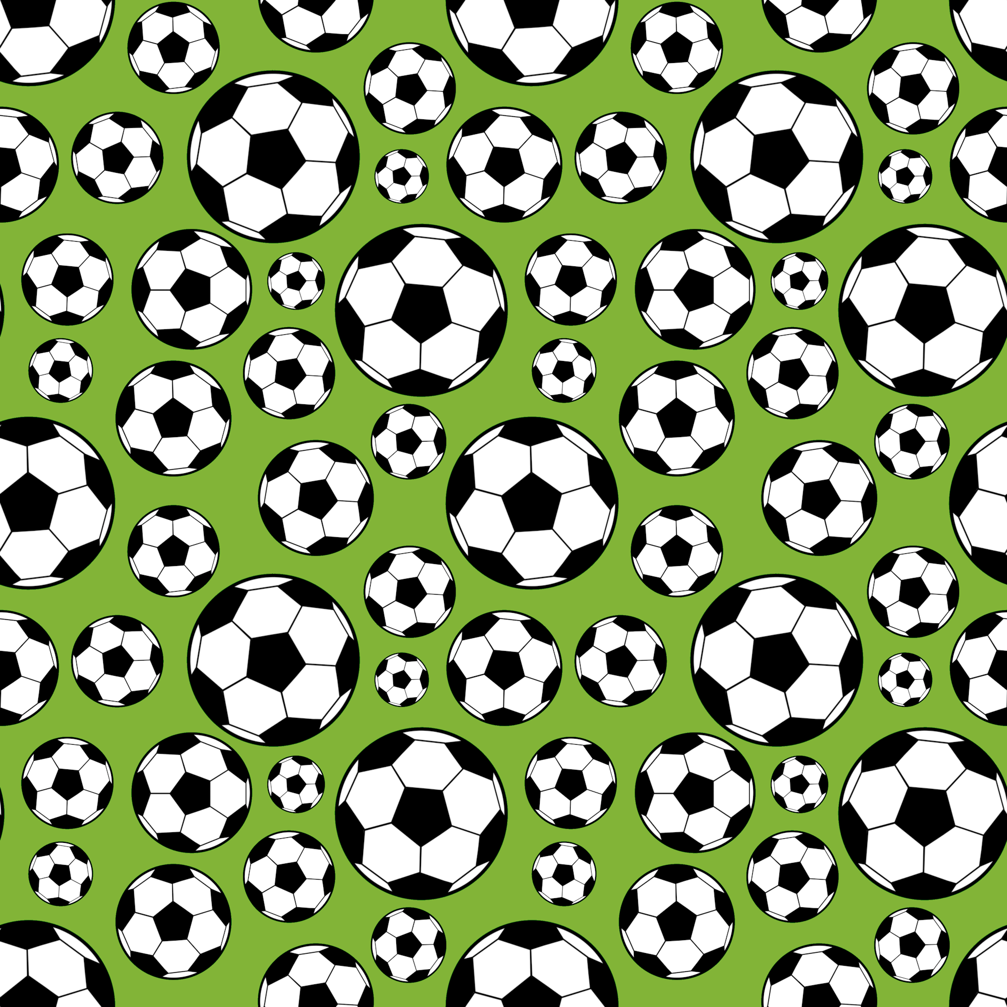Sports Beat Collection Soccer Balls 12 x 12 Double-Sided Scrapbook Paper by SSC Designs