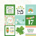 Happy St. Patrick's Day Collection 4x4 Journaling Cards 12 x 12 Double-Sided Scrapbook Paper by Echo Park Paper