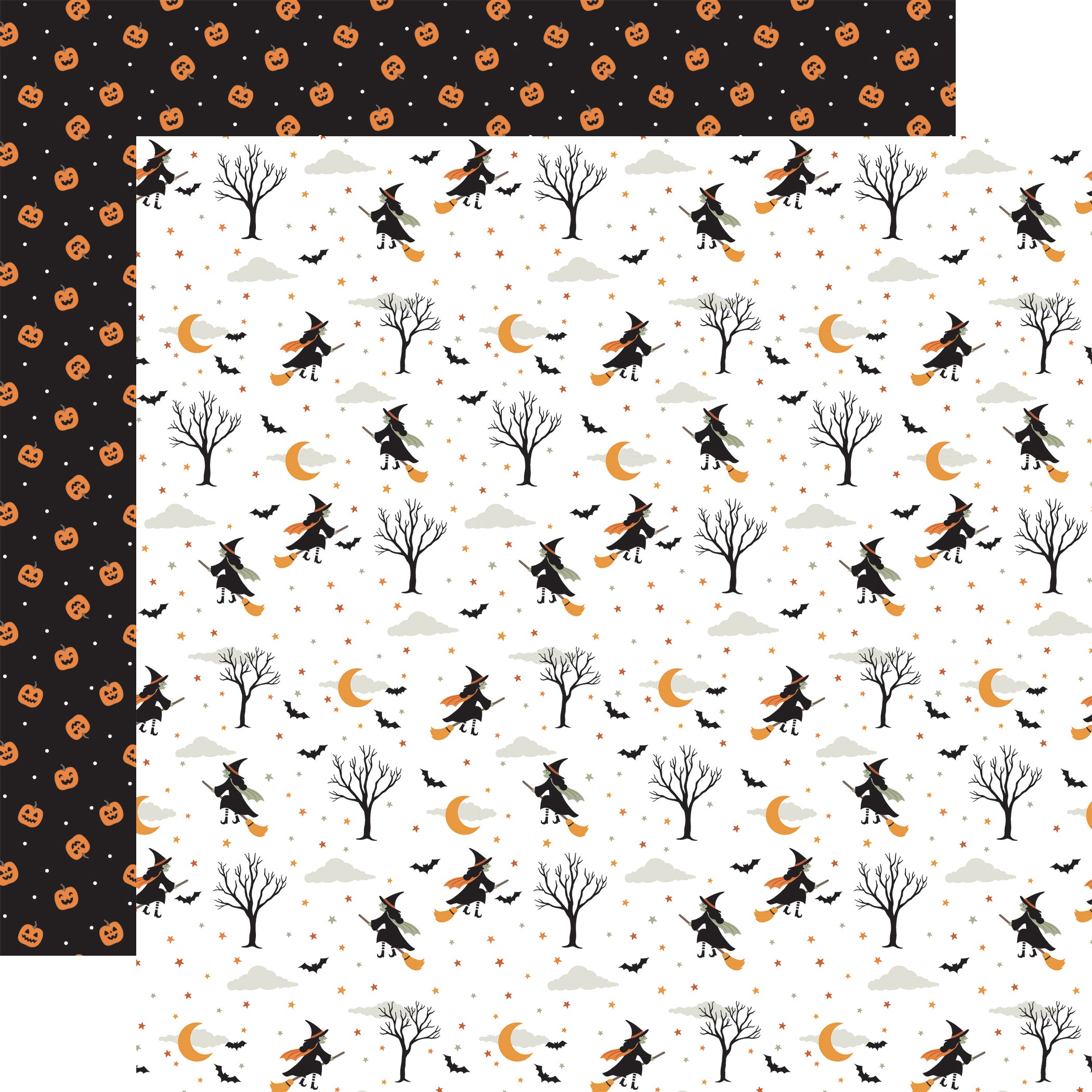 Spooky Collection Scrapbook Paper & Sticker Collection Kit by Echo Park Paper - 13 Pieces