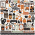 Spooky Collection Scrapbook Paper & Sticker Collection Kit by Echo Park Paper - 13 Pieces