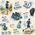 Sports Collection Running 12 x 12 Double-Sided Scrapbook Paper by SSC Designs