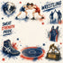 Sports Collection Wrestling 12 x 12 Double-Sided Scrapbook Paper by SSC Designs