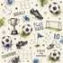 Sports Collection Soccer 12 x 12 Double-Sided Scrapbook Paper by SSC Designs