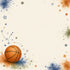 Sports Collection Basketball 12 x 12 Double-Sided Scrapbook Paper by SSC Designs