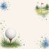 Sports Collection Golf 12 x 12 Double-Sided Scrapbook Paper by SSC Designs