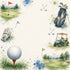 Sports Collection Golf 12 x 12 Double-Sided Scrapbook Paper by SSC Designs