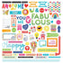 Serendipity Collection 12 x 12 Element Sticker Sheet by Photo Play Paper - Scrapbook Supply Companies