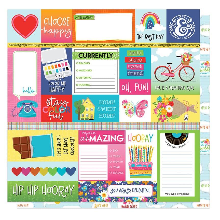 Serendipity Collection 12 x 12 Scrapbook Collection Kit by Photo Play Paper - Scrapbook Supply Companies