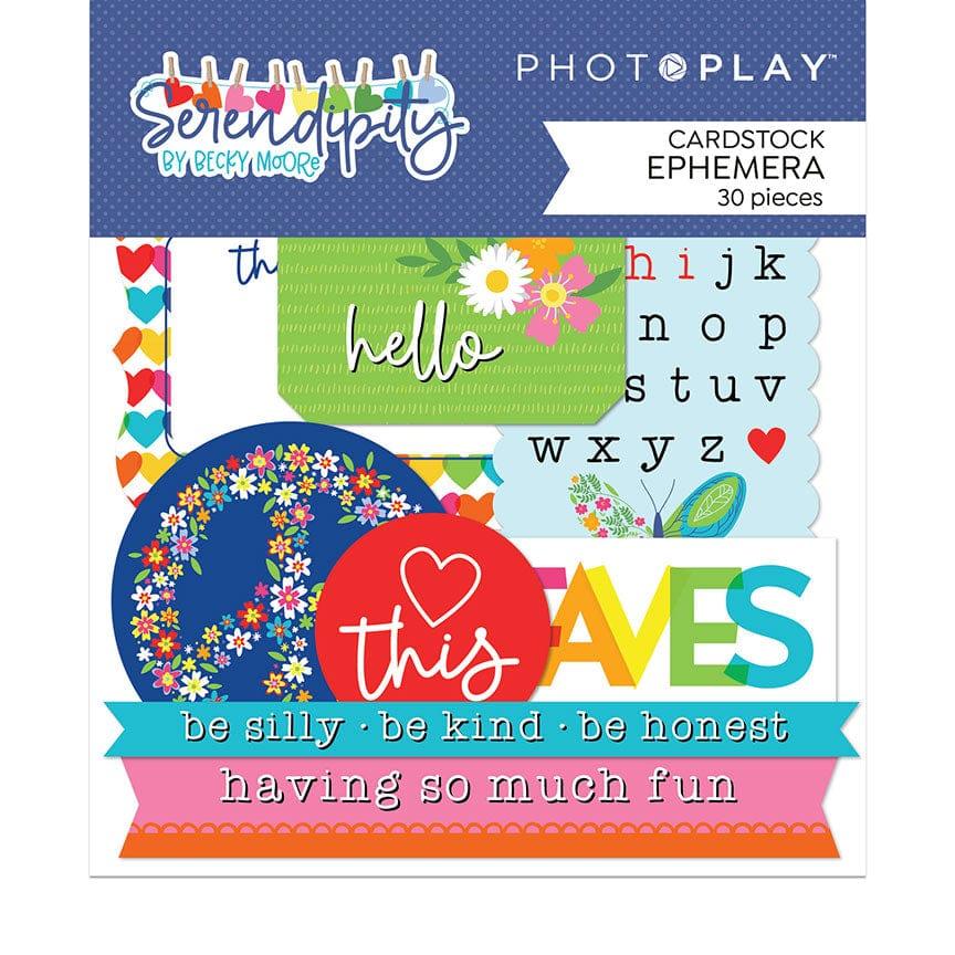 Serendipity Collection Scrapbook Ephemera by Photo Play Paper