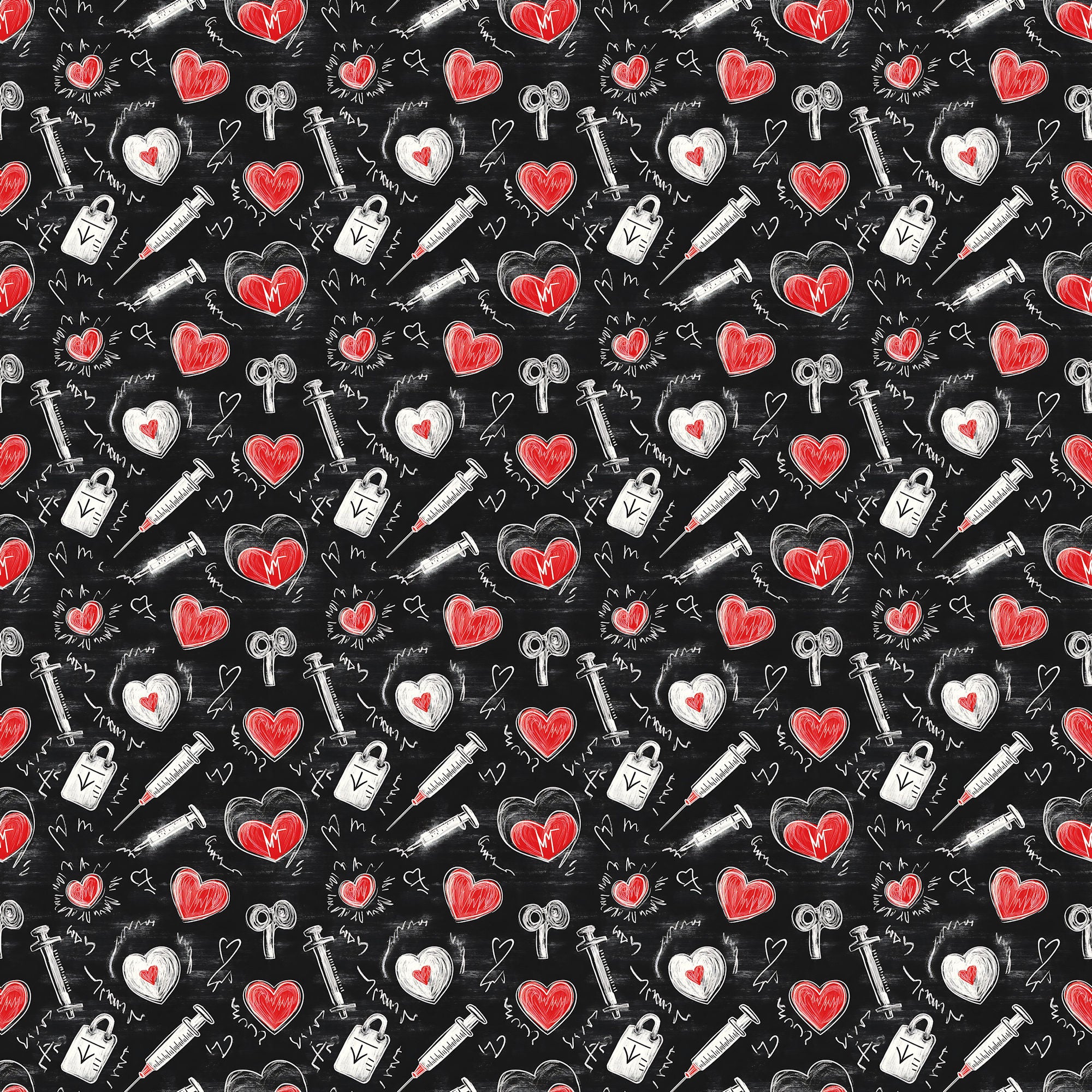 Intensive Care Unit (ICU) 12 x 12 Double-Sided Scrapbook Paper by SSC Designs