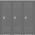 High School Collection Lockers 12 x 12 Double-Sided Scrapbook Paper by SSC Designs