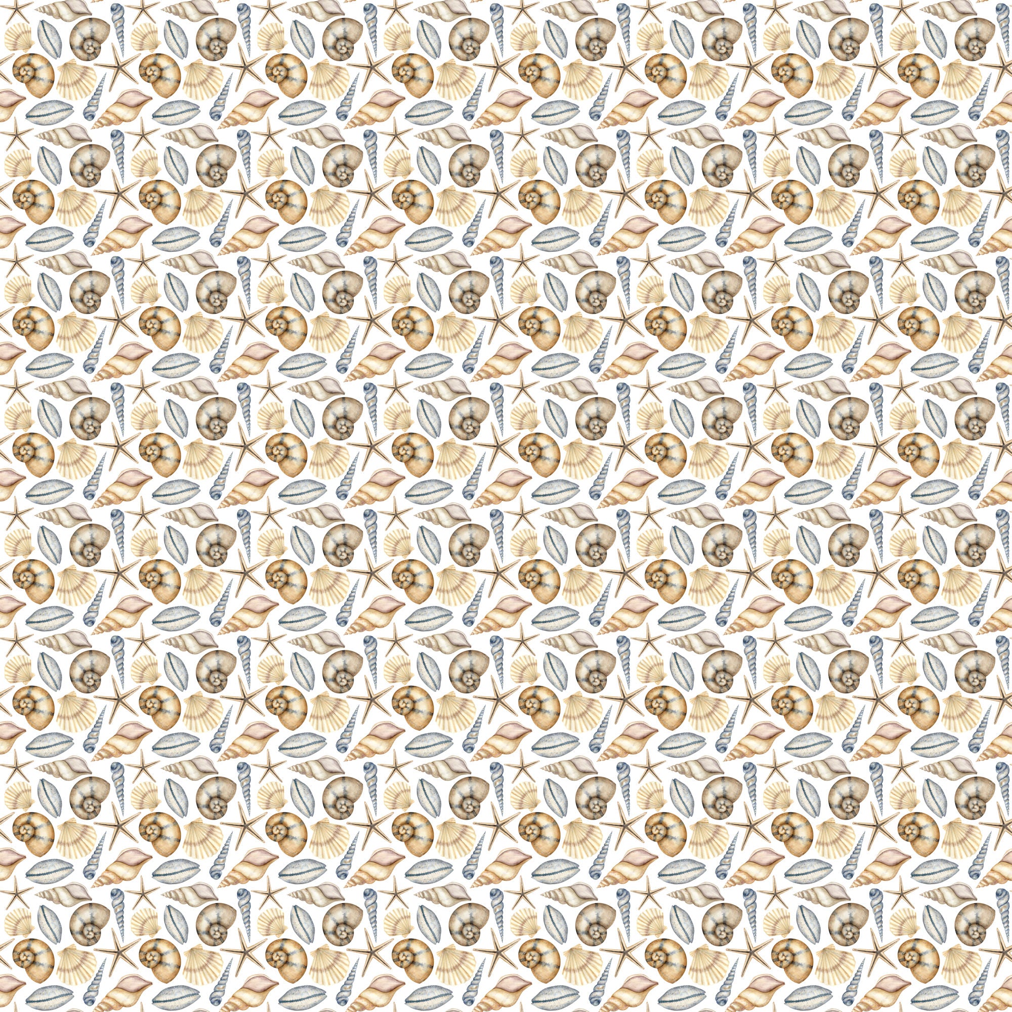 Seaside Dreams Collection Ocean 12 x 12 Double-Sided Scrapbook Paper by SSC Designs