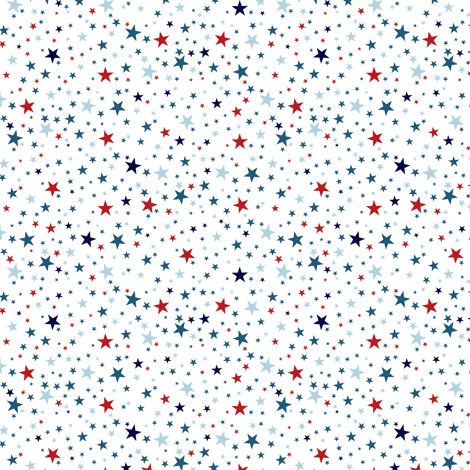 Stars and Stripes Forever Collection Spirited Stars 12 x 12 Double-Sided Scrapbook Paper by Echo Park Paper