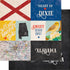Stateside Collection Alabama 12 x 12 Double-Sided Scrapbook Paper by Eco Park Paper